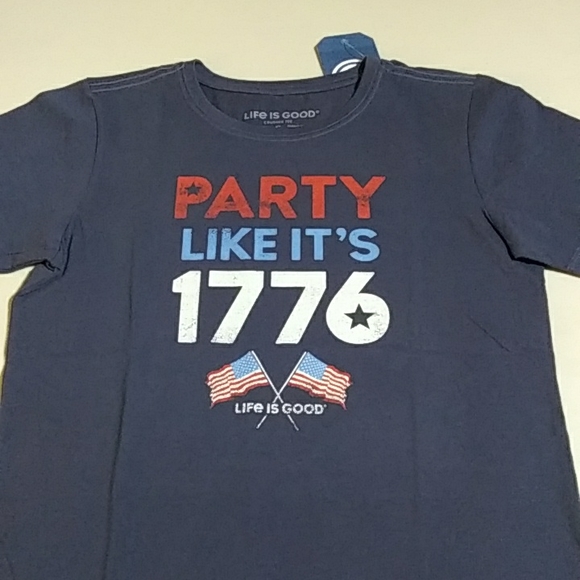 Life is Good womens Crusher Tee. Size S - Picture 4 of 9